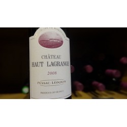 PESSAC LEOGNAN CHATEAU HAUT LAGRANGE ROUGE 2008