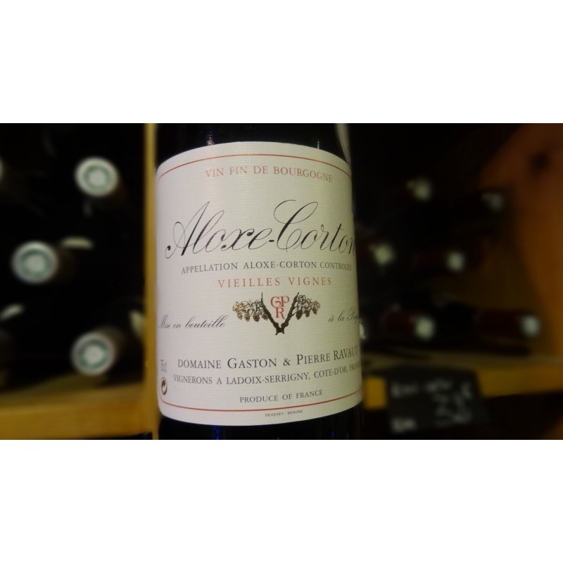 ALOXE CORTON VIEILLES VIGNES DOMAINE RAVAUT ROUGE 2010 ALOXE CORTON VIEILLES VIGNES DOMAINE RAVAUT ROUGE 2010