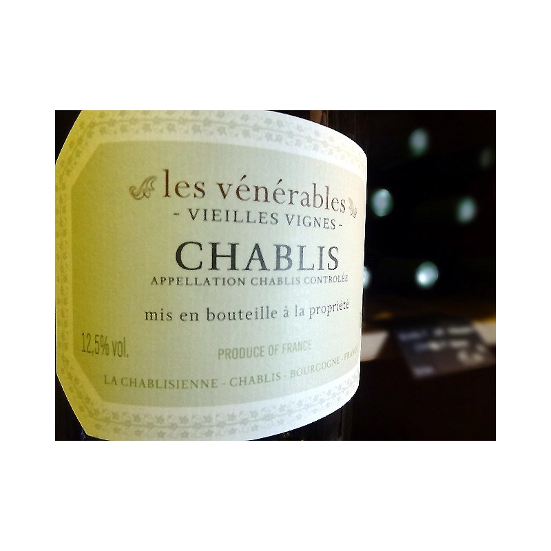 CHABLIS LES VENERABLES LA CHABLISIENNE BLANC 2010