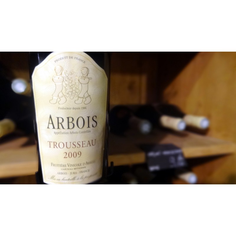 ARBOIS TROUSSEAU FRUITIERE D'ARBOIS ROUGE 2009 ARBOIS TROUSSEAU FRUITIERE D'ARBOIS ROUGE 2009