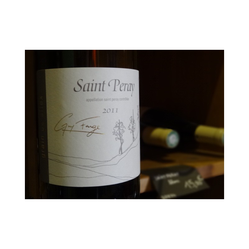 SAINT PERAY GRAIN DE SILEX G. FARGE BLANC 2011 SAINT PERAY GRAIN DE SILEX G. FARGE BLANC 2011
