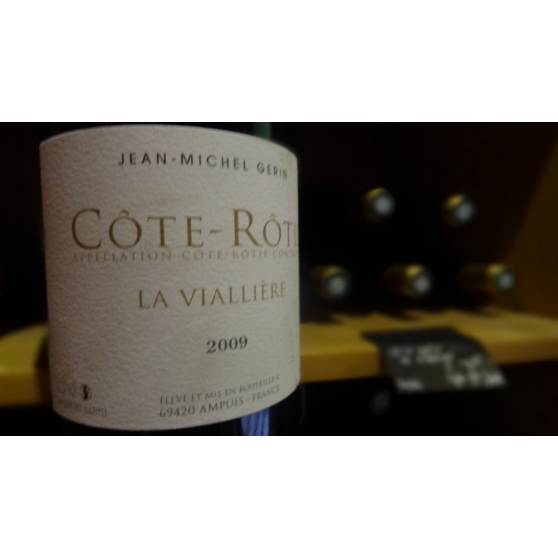 COTE ROTIE LA VIALLIERE JM GERIN ROUGE 2011 COTE ROTIE LA VIALLIERE JM GERIN ROUGE 2011