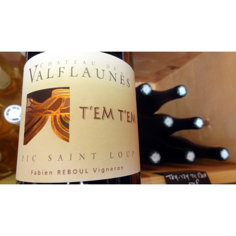 PIC SAINT LOUP TEM TEM CHATEAU DE VALFLAUNES ROUGE 2011