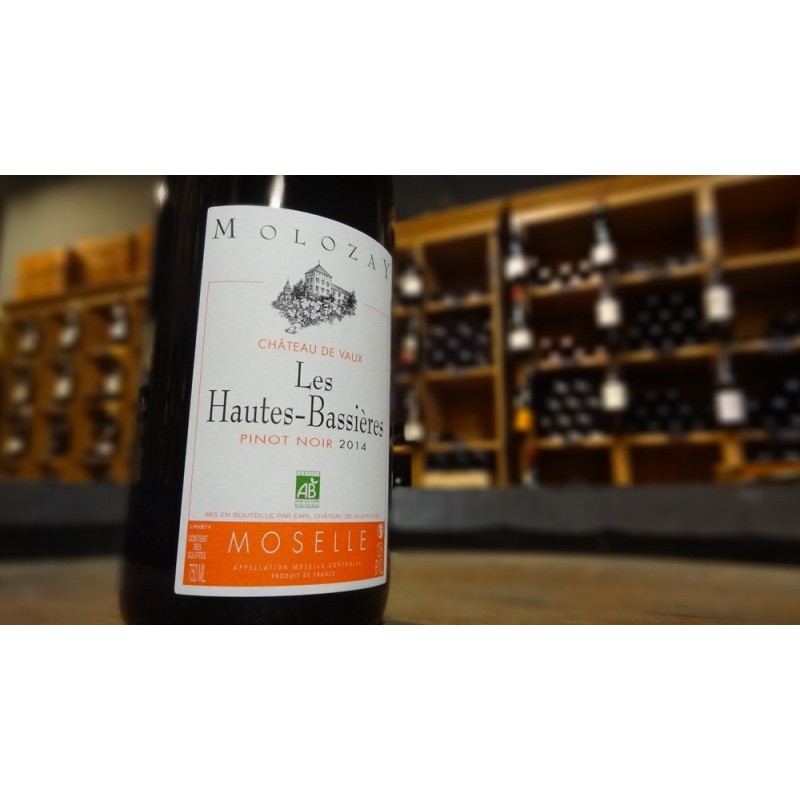 LES HAUTES BASSIERES CHATEAU DE VAUX ROUGE 2013 LES HAUTES BASSIERES CHATEAU DE VAUX ROUGE 2013
