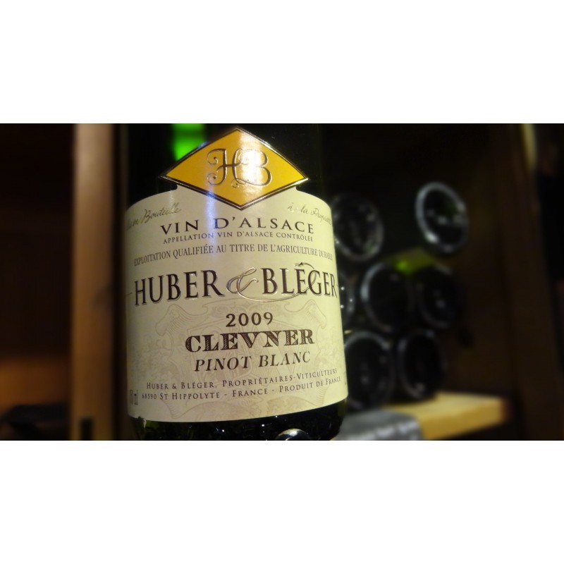 CLEVNER PINOT BLANC HUBER ET BLEGER BLANC 2008