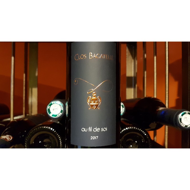 SAINT CHINIAN CLOS BAGATELLE AU FIL DE SOI ROUGE SAINT CHINIAN CLOS BAGATELLE AU FIL DE SOI ROUGE