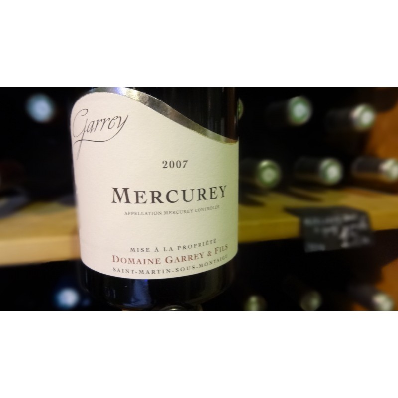 MERCUREY HUBERT GARREY ROUGE 2007